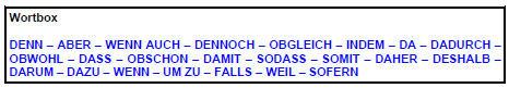 Wortbox
