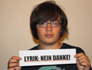 Lyrik: Nein danke!