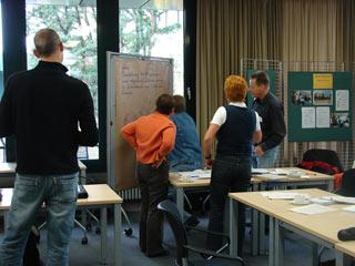 Präsentation der Gruppenergebnisse