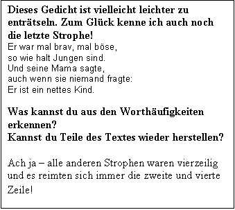 Textfeld: Fragen