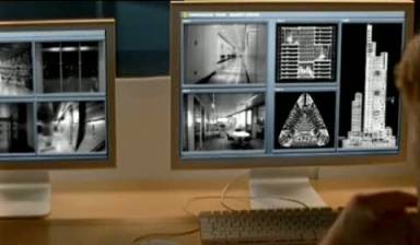 Kontrollraum  Monitore