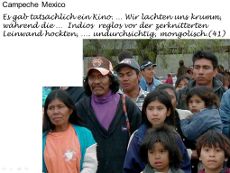 Mexico: Menschen im spartanischen Kino