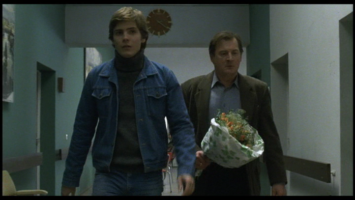 Robert Kerner mit Alex im Krankenhaus