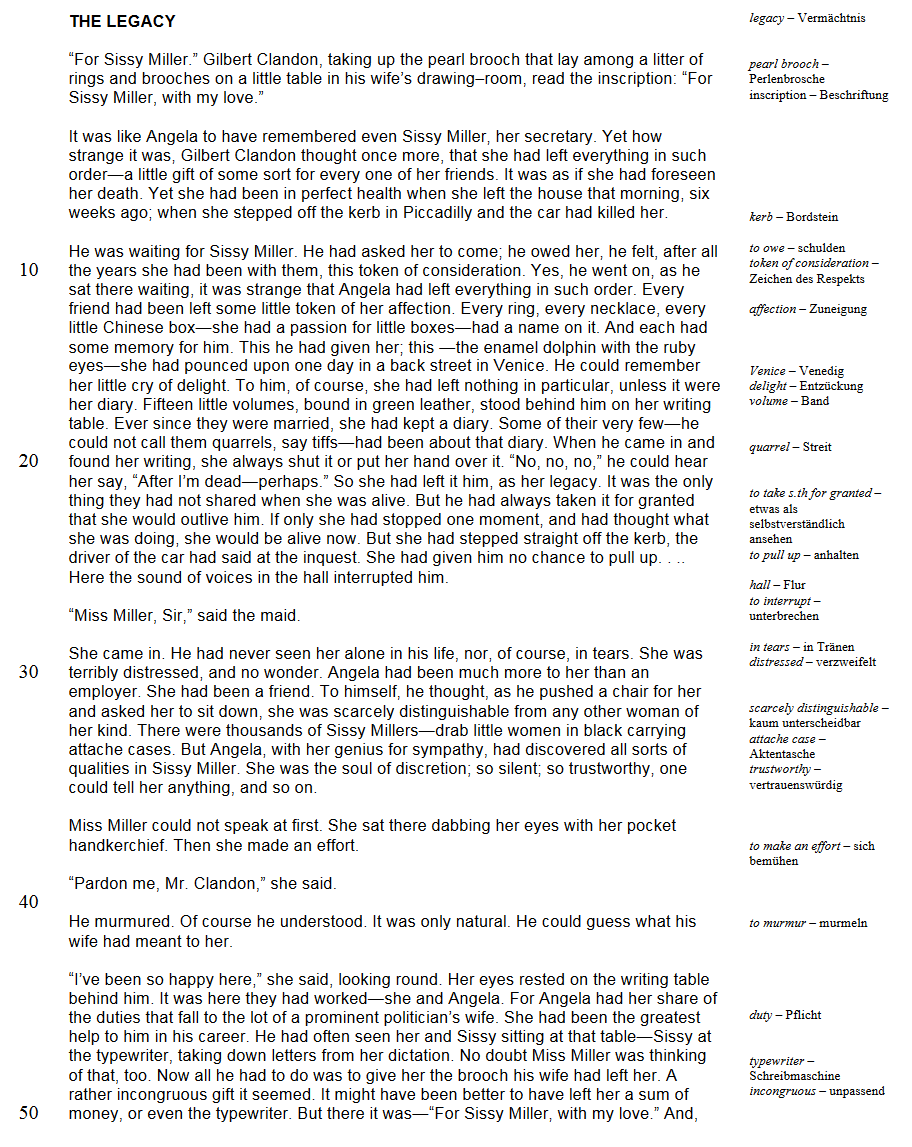 Legacy - Complete story