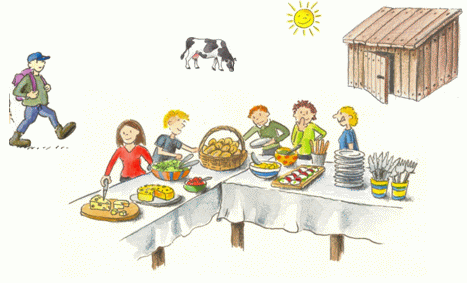 Dans les Alpes, à 15h30