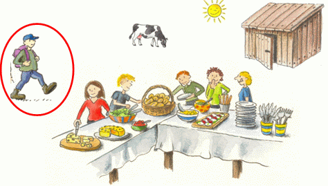 Dans les Alpes, à 15h30