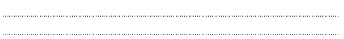 Platz für Antworten von Schülerinnen und Schüler, zwei Zeilen