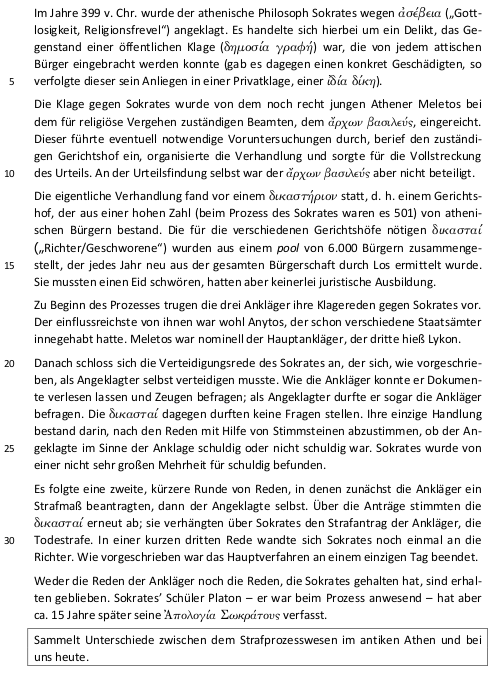 Lektüreheft - Einleitung