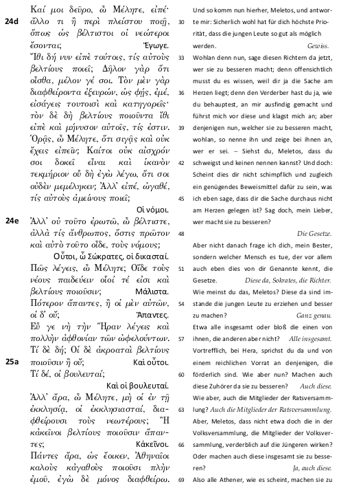 Angeklagter vs. Ankläger