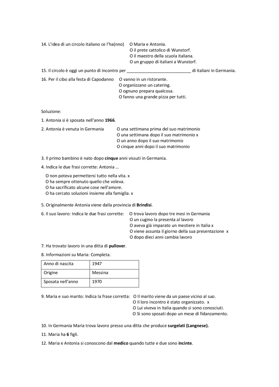 Una lunga amicizia, Seite 2