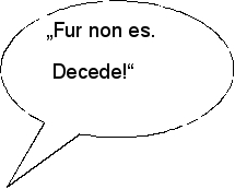 Spruch: fun non es