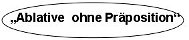 Ablative ohne Präp.