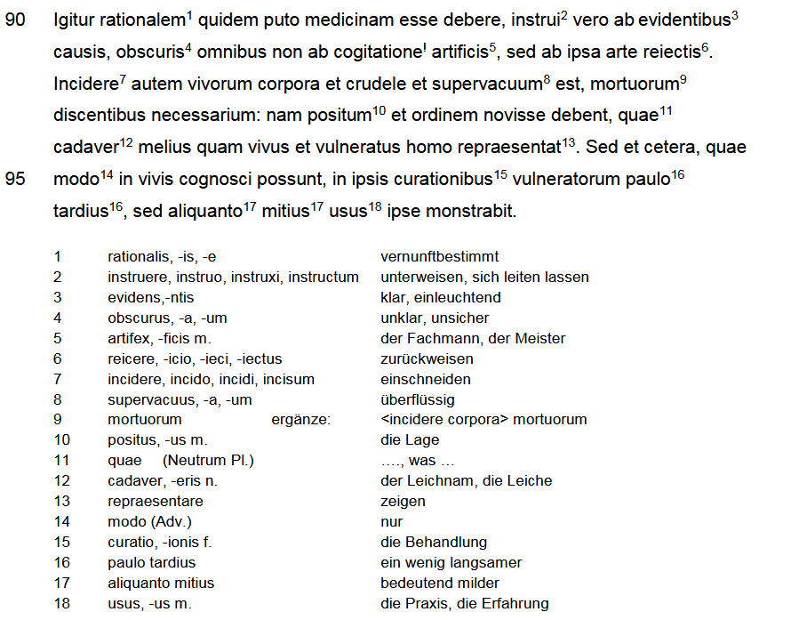 Celsus, De medicina Buch 1, Proömium 1-5