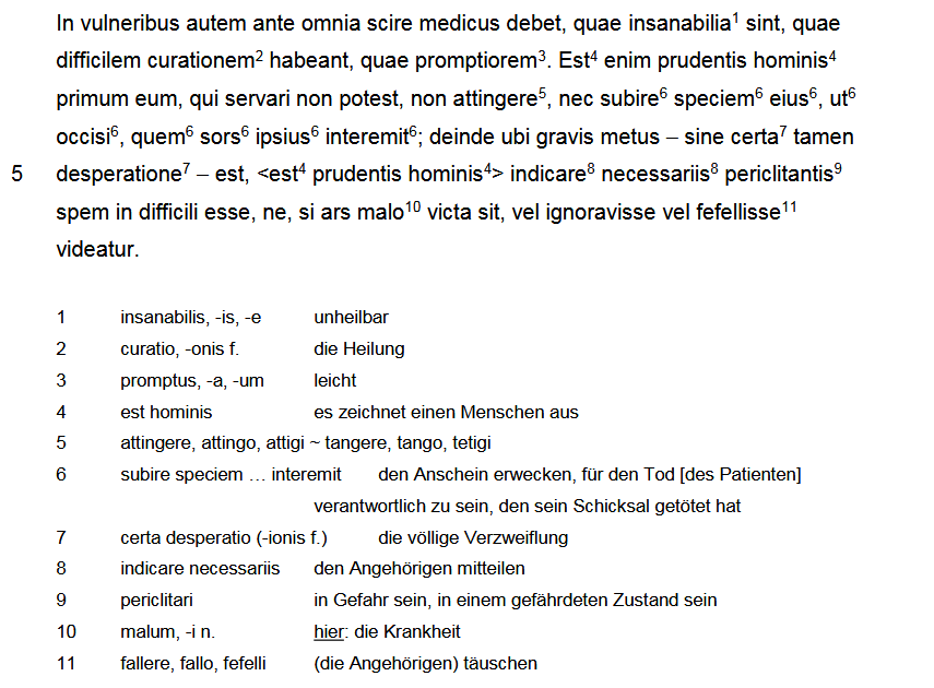 Celsus, De medicina Buch 1, Proömium 1-5