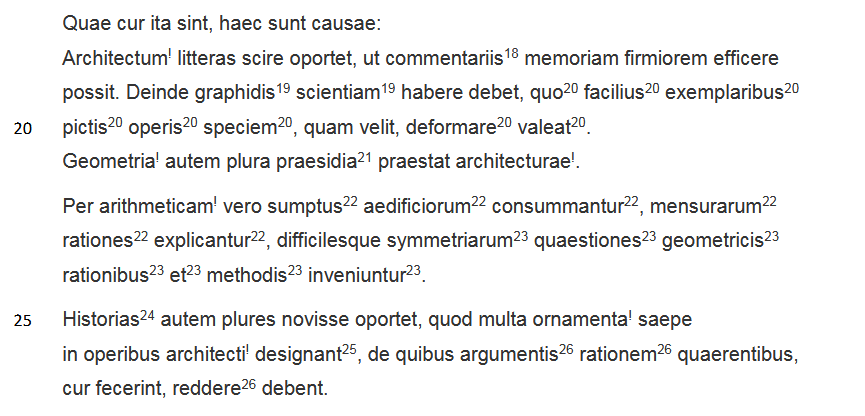 Vitruv, de architectura1, 1
