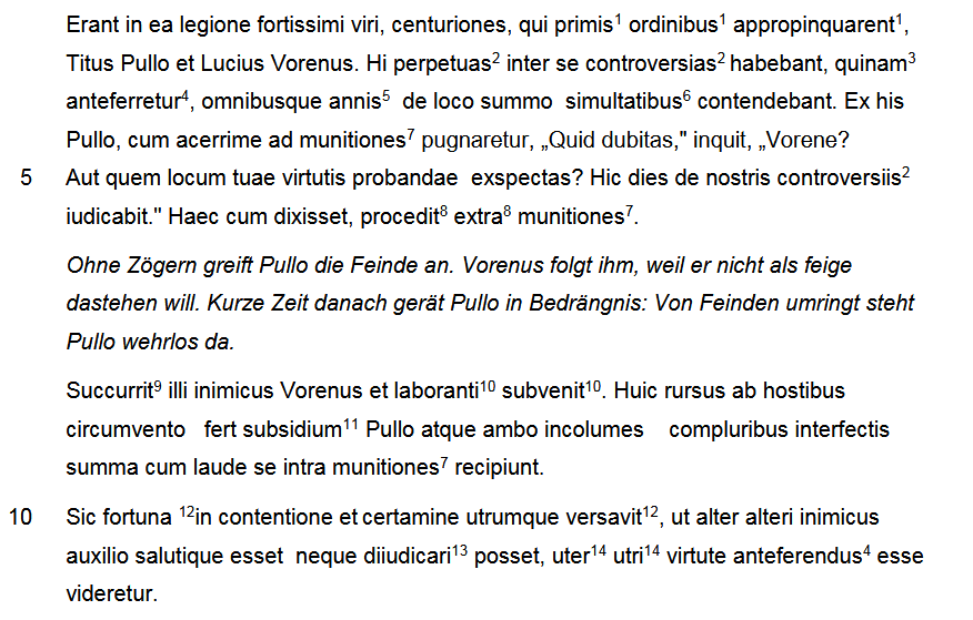 Caesar, De bello Gallico