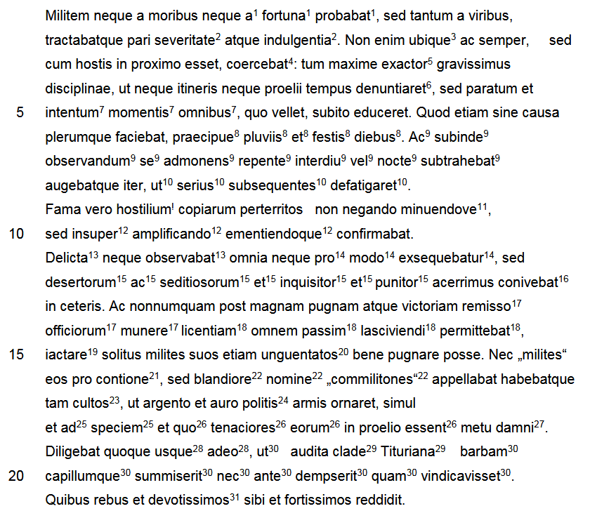 Sueton, Divus Iulius 65-68