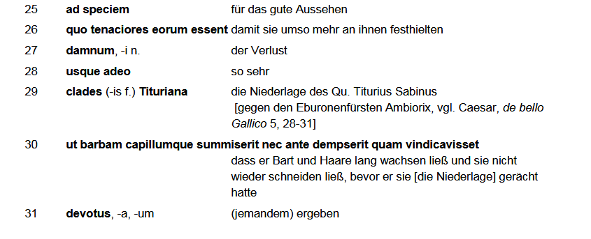 Sueton, Divus Iulius 65-68