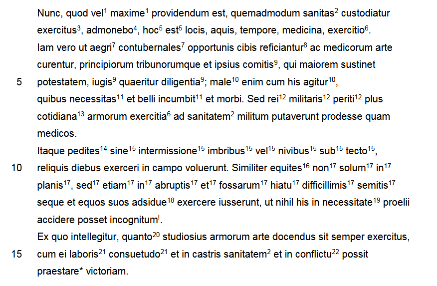 Vegetius, Epitoma rei militaris III 2