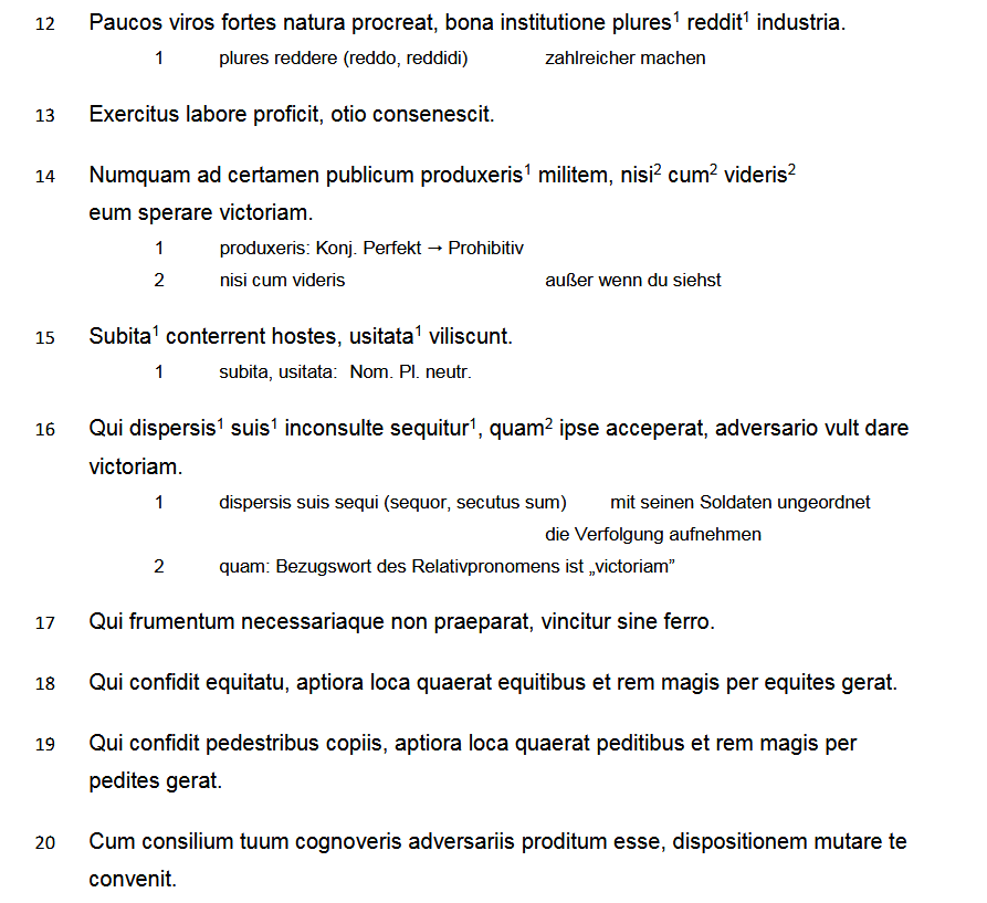 Vegetius, Epitoma rei militaris III
