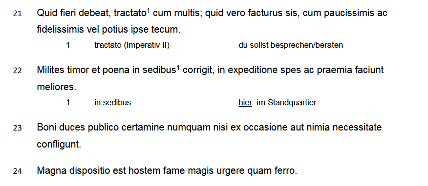 Vegetius, Epitoma rei militaris III