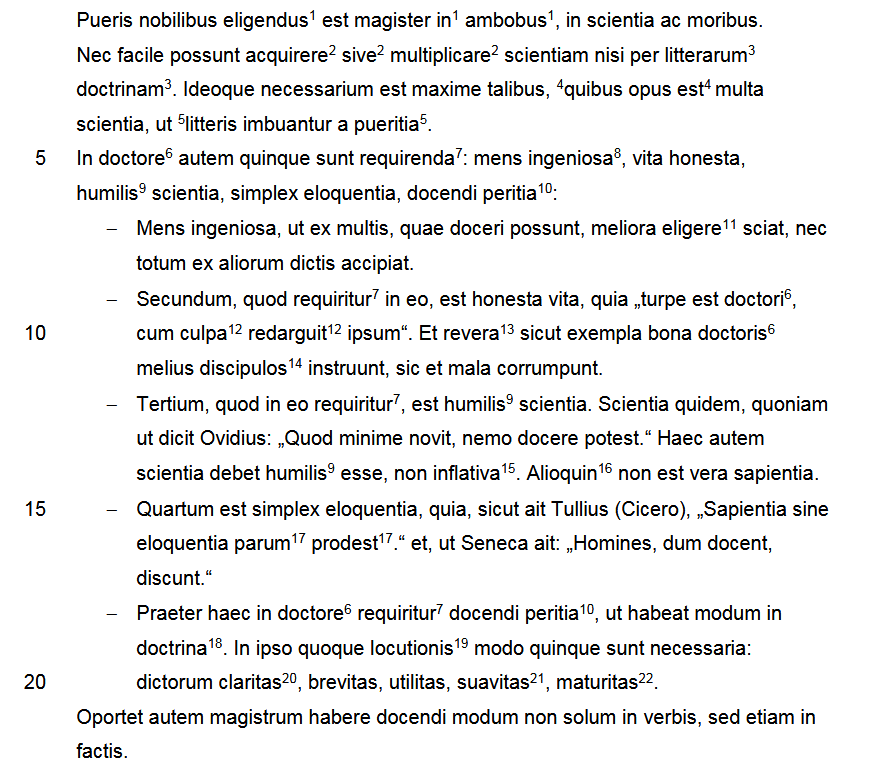 Vinzenz von Beauvais, de eruditione puerorum nobilium, cap. 2