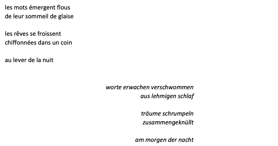 Gedicht