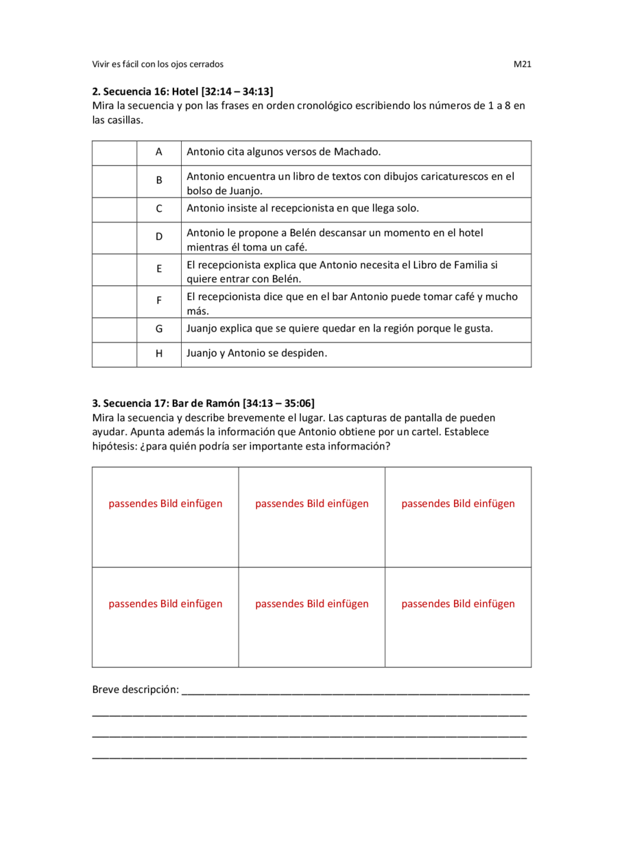 Comprension 12 a 25, Seite 4