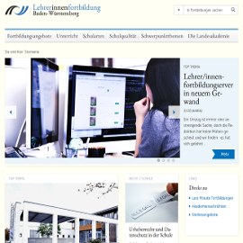 Lehrerfortbildungsserver in neuem Gewand