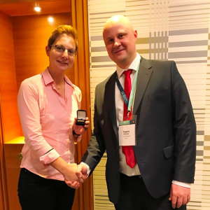 Preisverleihung für Carina Haag und das Cisco Academy Support Center in Athen