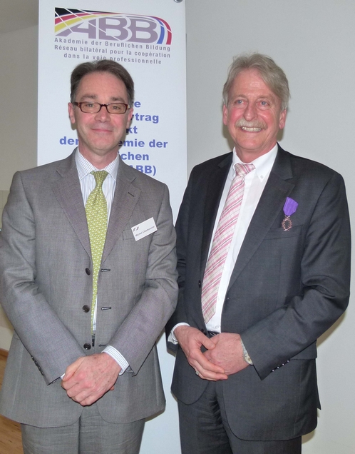 Charbonnier/Mattes: Ordenverleihung